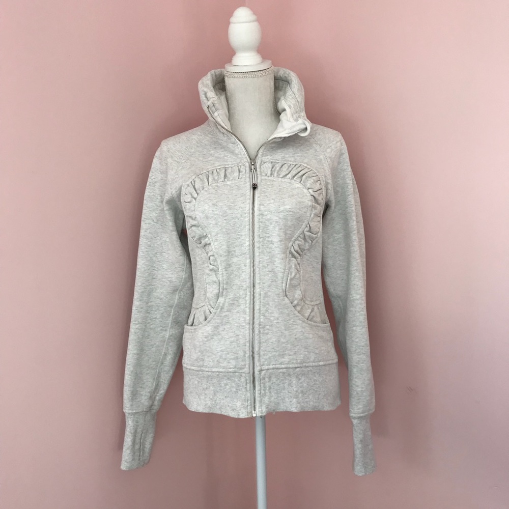 Grey Lululemon Cuddle up Jacket